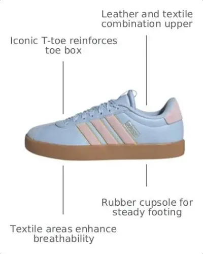 adidas Women's VL Court 3.0 Shoe - 2