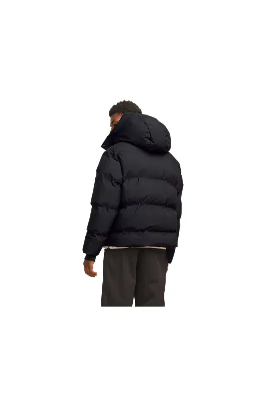 Jack Jones Jcolpha Puffer Sn Erkek Günlük Mont 12261971-BLACK Siyah - JJJ-9 - 2
