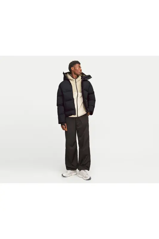 Jack Jones Jcolpha Puffer Sn Erkek Günlük Mont 12261971-BLACK Siyah - JJJ-9 - 3