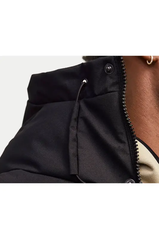 Jack Jones Jcolpha Puffer Sn Erkek Günlük Mont 12261971-BLACK Siyah - JJJ-9 - 5
