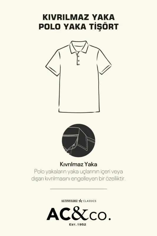 Kıvrılmaz Pike Polo Yaka Erkek Bordo Tişört - bordo - 2