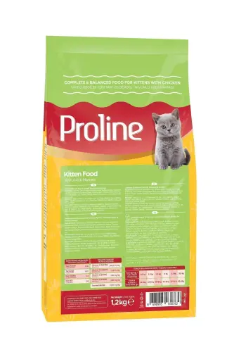 Kitten Tavuklu Yavru Kedi Maması 1,2 Kg - PROLINE (1)
