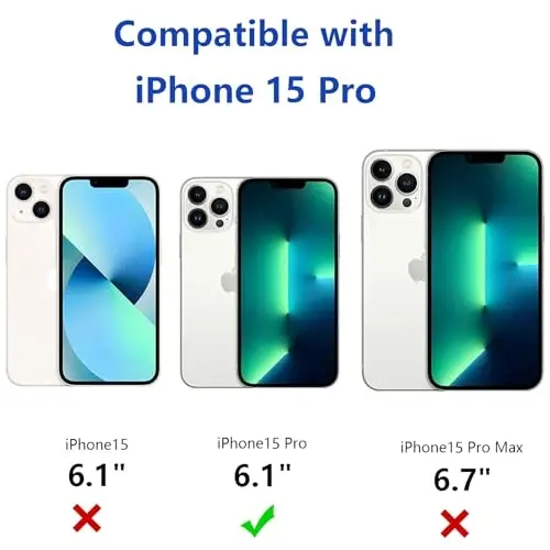 RALEAVO Floral Case for iPhone 15 Pro Silicone Cute Cover for Women,Green | Cute Minimalist Daisies Flowers for Girls Women,Soft Liquid Silicone Cover,Slim Protective Case for iPhone 15 Pro 6.1