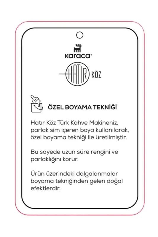 Hatır Közde Türk Kahvesi ve Türk Kahve Makinesi Rosegold 5 Fincan Kapasiteli Bol Köpüklü - Rose Gold - 7