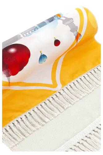 Dijital Baskılı Çocuk Seccadesi - Balonlu Camili - 44 X 78 cm. - Balonlu Camili 2 - 4