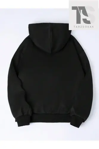 Double Dragons Sweatshirt Fermuarlı Hırka - siyah ejder - ADRIFT (1)