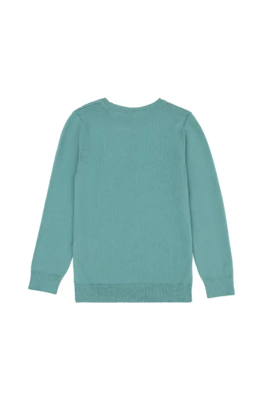 Kız Çocuk Mint Basic Kazak 50269034-VR090 - 992419 - 2