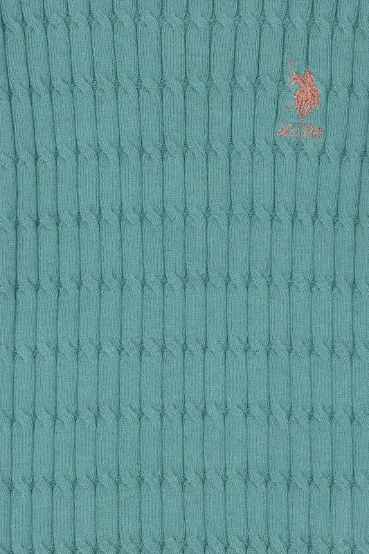 Kız Çocuk Mint Basic Kazak 50269034-VR090 - 992419 - 3