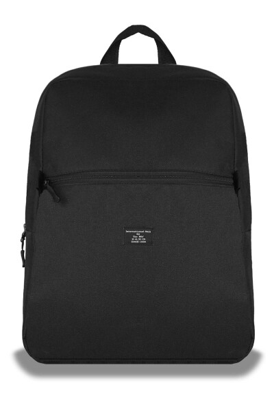 15.6 Inch Black Notebook And Laptop Backpack - 1