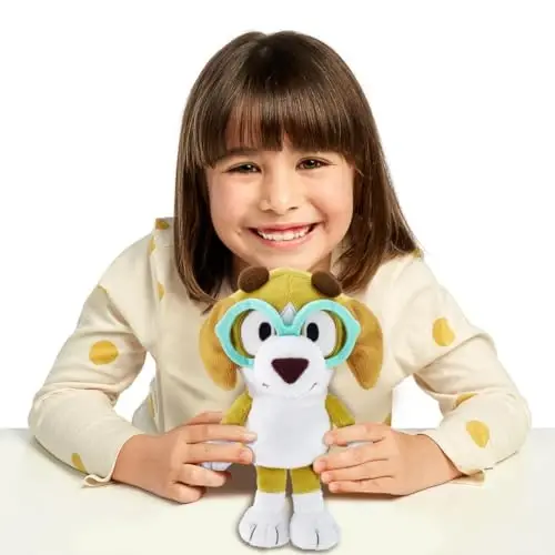Bluey Friends 3 Pack Plush Toys, Winton, Honey and Mackenzie | 6.5-9 in / 16-23 cm. tall Bluey plush toys for pretend play, character plushy, kids toys - 2