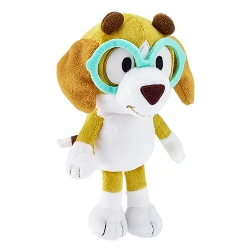Bluey Friends 3 Pack Plush Toys, Winton, Honey and Mackenzie | 6.5-9 in / 16-23 cm. tall Bluey plush toys for pretend play, character plushy, kids toys - 4