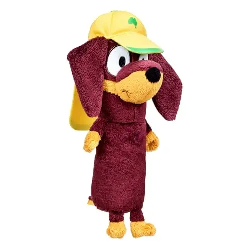 Bluey Friends 3 Pack Plush Toys, Rusty, Lila and Snickers | 6.5-9 in / 16-23 cm. tall Bluey plush toys for pretend play, character plushy, kids toys - 6