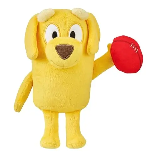 Bluey Friends 3 Pack Plush Toys, Lucky, Chloe and Coco | 6.5-7.5 in / 16-23 cm. tall Bluey plush toys for pretend play, character Plushy, kids toys - 4