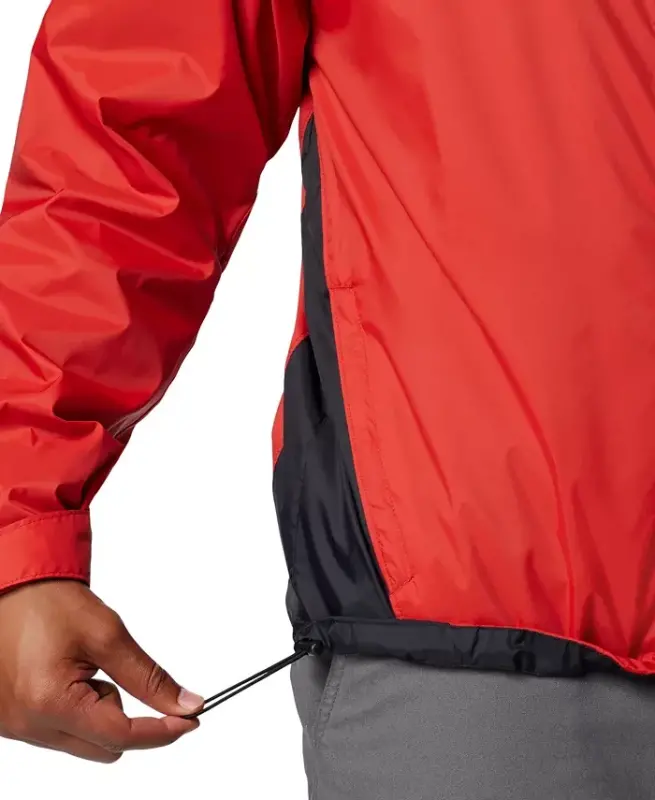 Men's Glennaker Lake II Rain Jacket - Sail Red/Black - 6