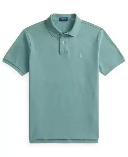 Men's Classic-Fit Mesh Polo Shirt - Greenscape/C6125 - 6