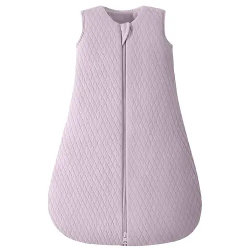 Yoofoss Baby Sleep Sack 6-12 Months TOG 2.5 Winter Baby Wearable Blanket, 100% Organic Cotton Infant Toddler Sleeping Sack 2-Way Zipper Warm Quilted Sleep Sack 
