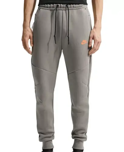 Men's Tech Fleece Drawstring Joggers Pants - Camo Green/Black - 13