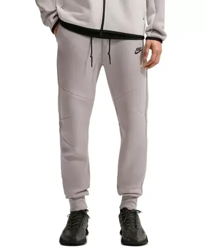 Men's Tech Fleece Drawstring Joggers Pants - Camo Green/Black - 14