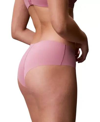 Women's Invisibles Hipster Underwear 3-Pack QD3559 - Black/ Cedar/ Soft Mauve - CALVIN KLEIN (1)