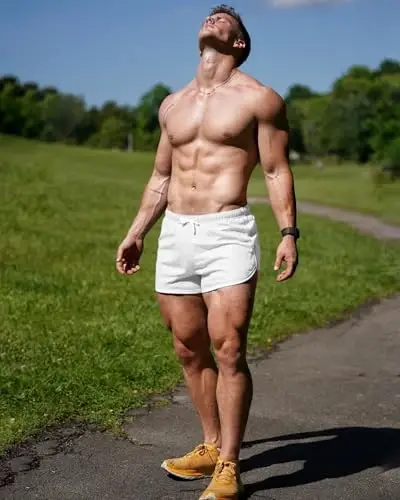 Ouber Men's Fitted Shorts Bodybuilding Workout Gym Running Tight Lifting Shorts - 6