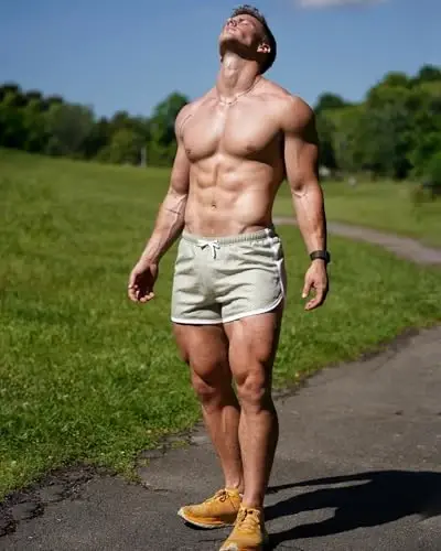 Ouber Men's Fitted Shorts Bodybuilding Workout Gym Running Tight Lifting Shorts - 3