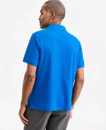 Men's Classic Fit Performance Stretch Polo, Created for Modazone - Sea Captain - 3