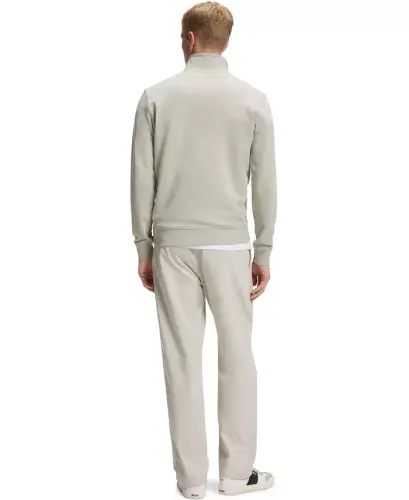 Men's Cotton-Terry Regular-Fit Sweatshirt - Open Beige - 3