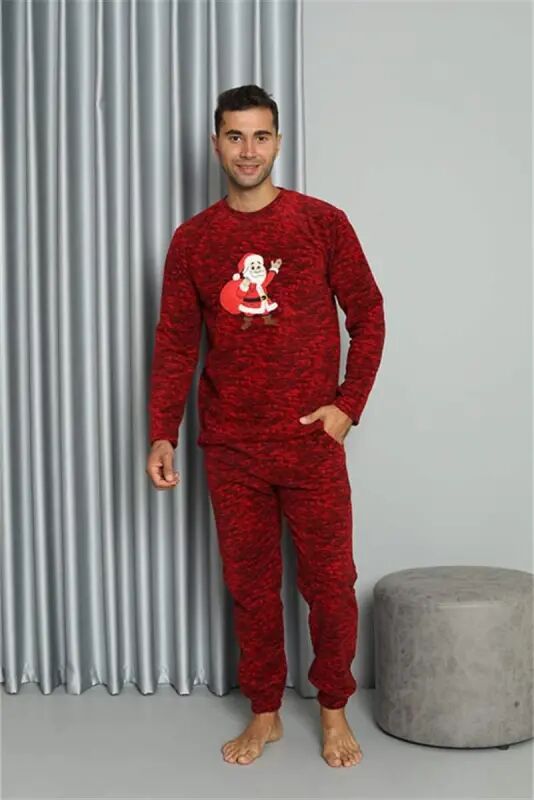 Angelino Welsoft Erkek Polar Sevgili Kombini Pijama Takımı 50124 Tek Takım Fiyatıdır - 2