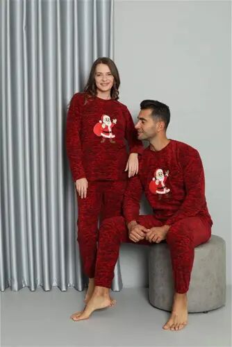 Angelino Welsoft Erkek Polar Sevgili Kombini Pijama Takımı 50124 Tek Takım Fiyatıdır - 4