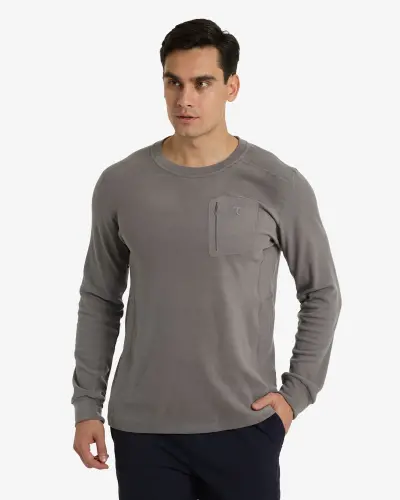 Sweatshirt - СЕРЫЙ - 1