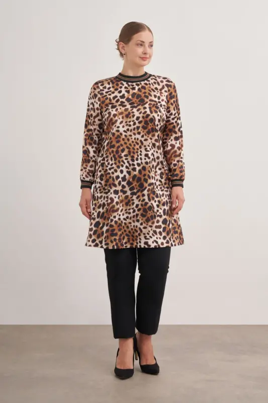 15756112 Tunik - Kahverengi - 3