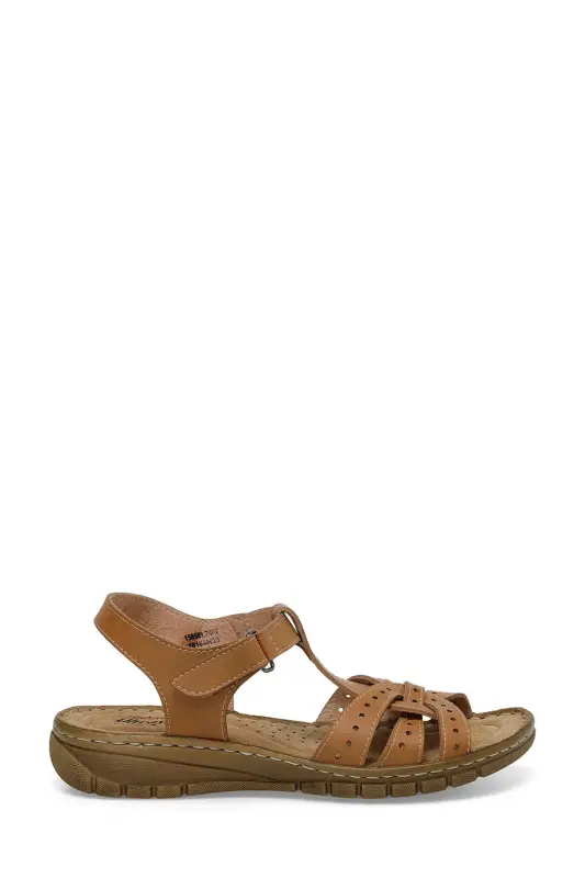 158589.Z4FX Women's Tobacco Comfort Sandal - 1