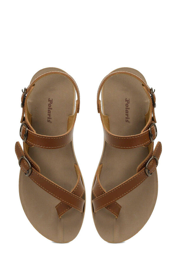 158657.z5fx Taba Kadın Comfort Sandalet - 4