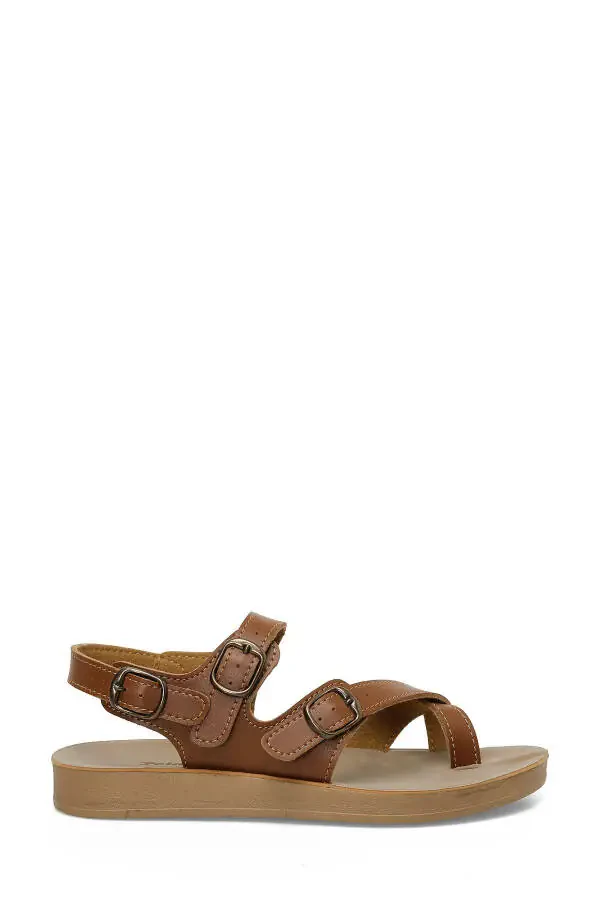 158657.z5fx Women's Tobacco Comfort Sandal - 1