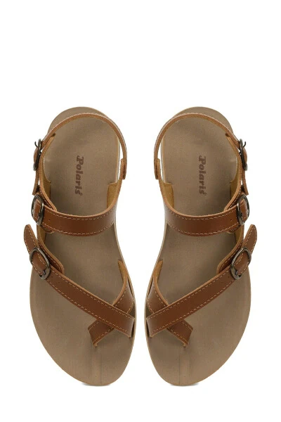 158657.z5fx Women's Tobacco Comfort Sandal - 4