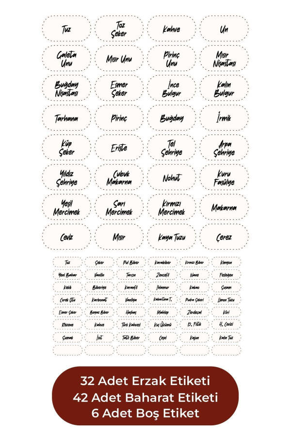 15li Etiketli Foly Kare Erzak Saklama Kabı Seti 5x(0,55 Litre, 1,2 Litre, 1,75 Litre) Beyaz-Beyaz - 5