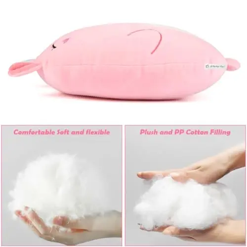 16’’ Unicorn Plush Pillow, Unicorn Pillows for Girls, Cute Stuffed Animal Pillow, Soft Plush Toy, Cartoon Hugging Pillows,Sleeping Pillow,Plush Gifts for Girls - 3