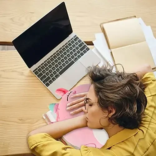 16’’ Unicorn Plush Pillow, Unicorn Pillows for Girls, Cute Stuffed Animal Pillow, Soft Plush Toy, Cartoon Hugging Pillows,Sleeping Pillow,Plush Gifts for Girls - 6