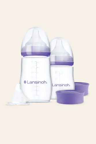 160 ml, 240 ml Baby Bottle and NaturalWave® Nipple Starter Set - 3