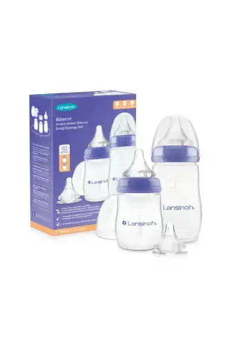 160 ml, 240 ml Chaqaloq shishasi va NaturalWave® so'rg'ich boshlang'ich to'plami - 1