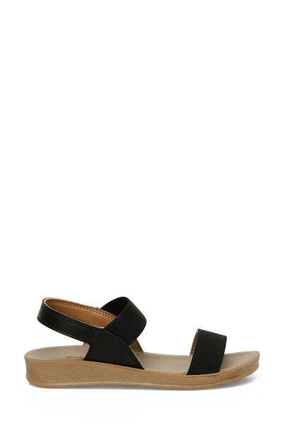 161095.Z5FX Black Women's Comfort Sandals - Modazone