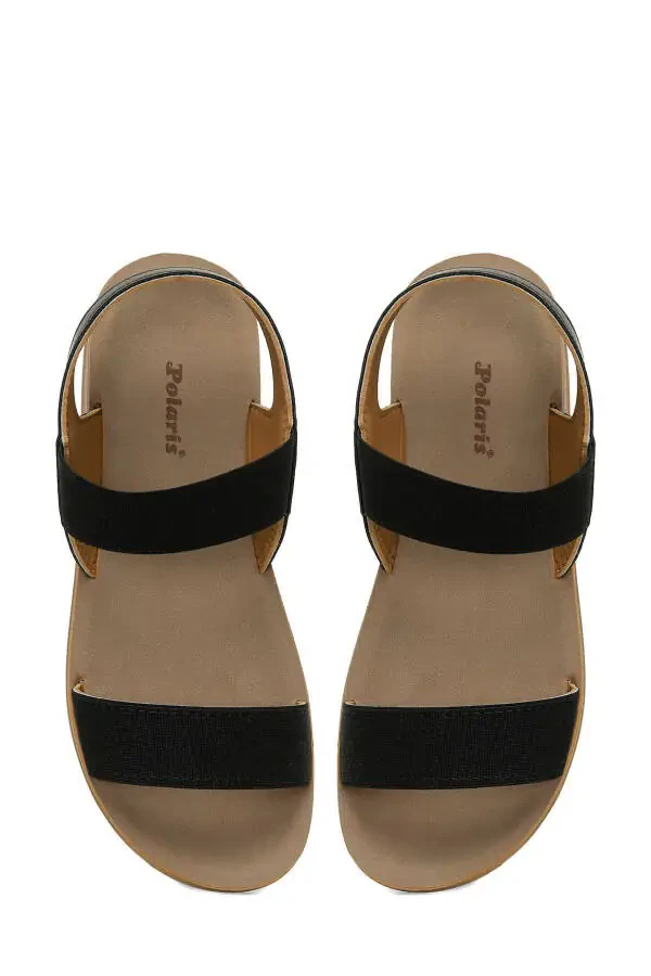 161095.Z5FX Black Women's Comfort Sandals - 4