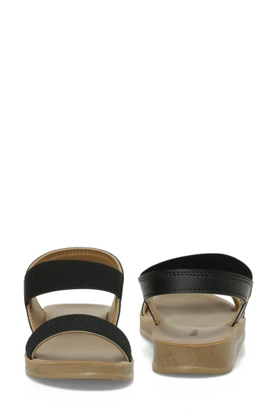 161095.Z5FX Black Women's Comfort Sandals - 5