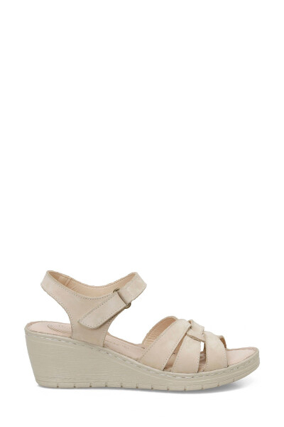 161886.Z5FX Beige Women's Comfort Sandal-Beige 