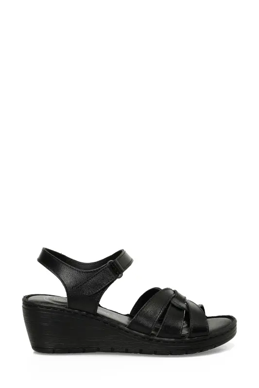 161886.Z5FX Black Women's Comfort Sandal - Black-101985299 - POLARIS 5 NOKTA