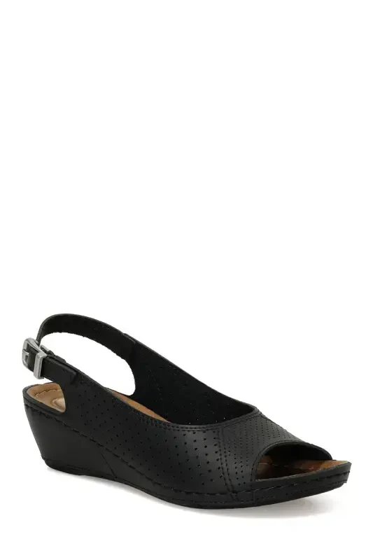 162750.Z4FX Black Women's Comfort Sandal - 2