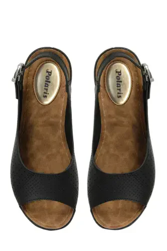 162750.Z4FX Черные женские комфортные сандалии - 4