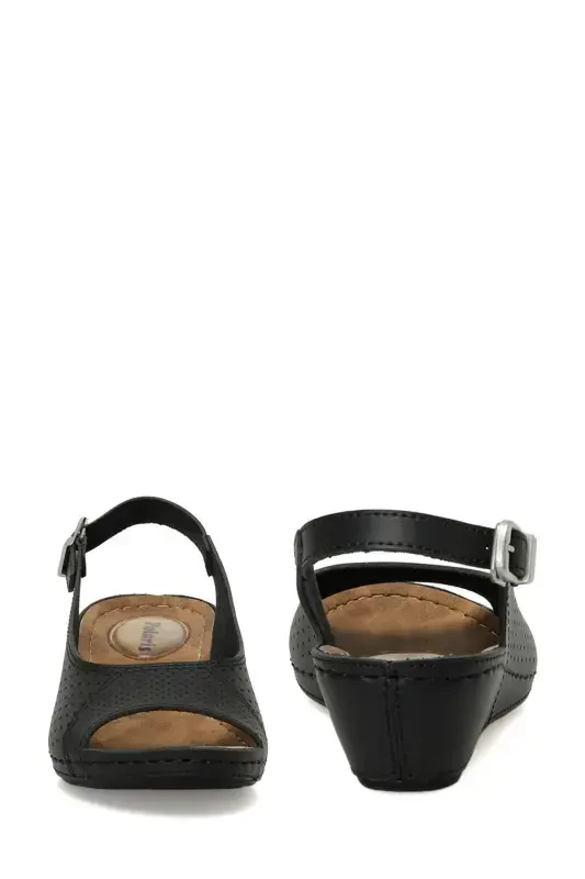 162750.Z4FX Черные женские комфортные сандалии - 5