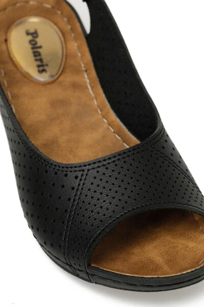 162750.Z5FX Black Women's Flat Sandal-Black - 7