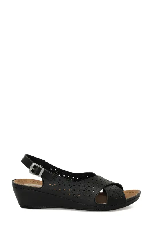 162751.Z4FX Siyah Kadın Comfort Sandalet - Siyah-101644451 - 1